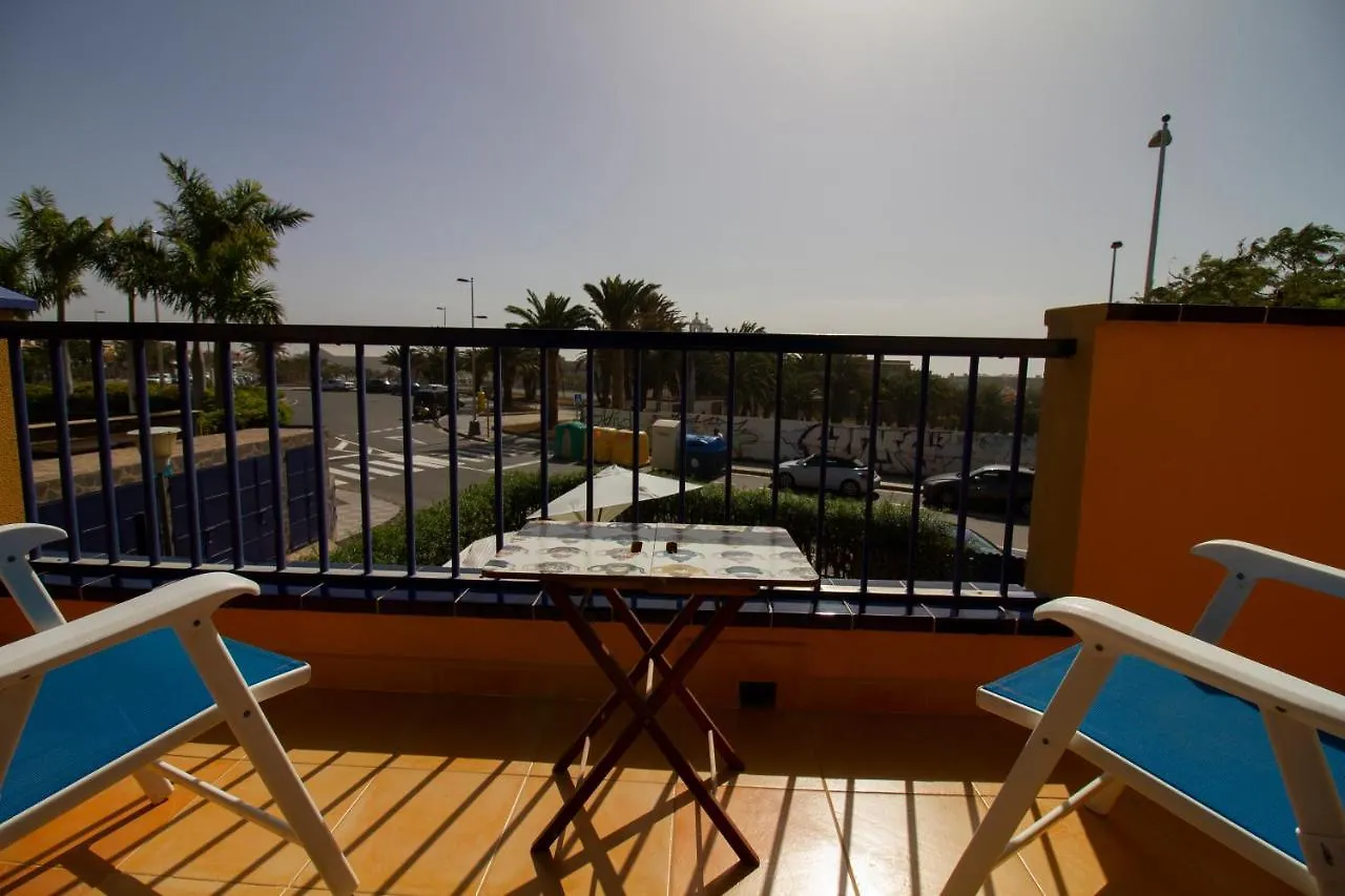 Апартаменты Sea View Meloneras Terrace Duplex +Wifi +Barbecue