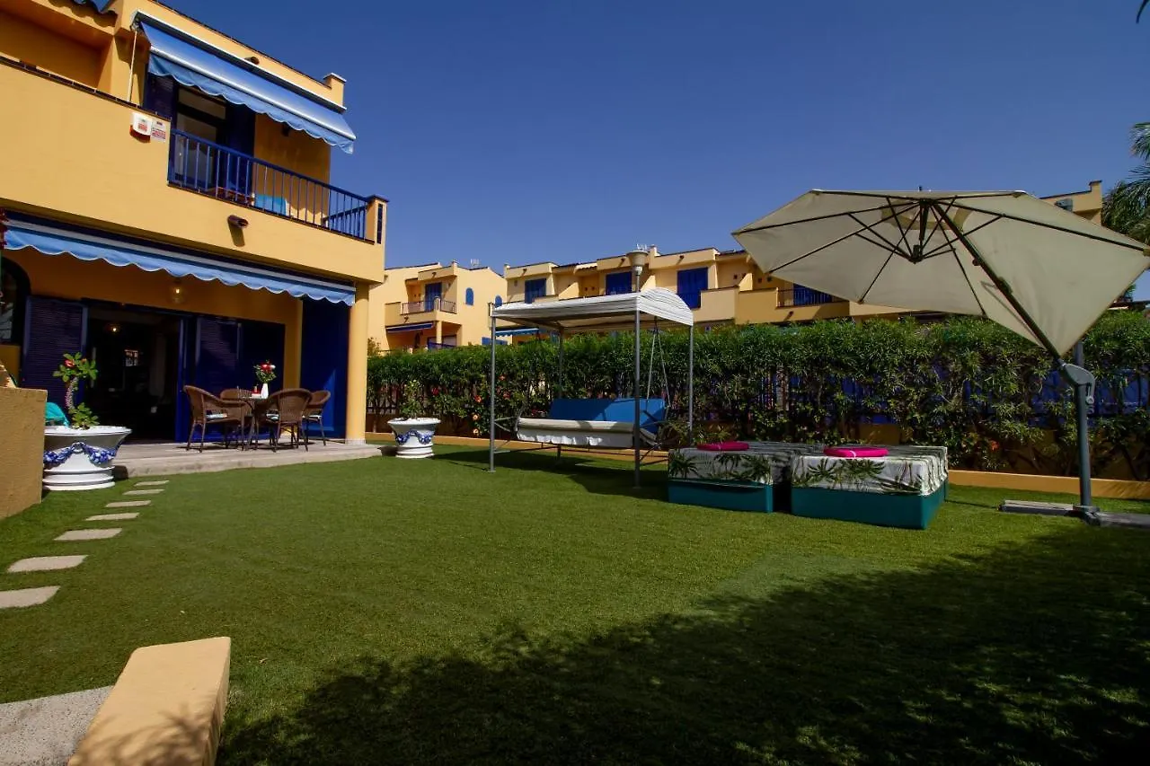 Sea View Meloneras Terrace Duplex +Wifi +Barbecue Apartment
